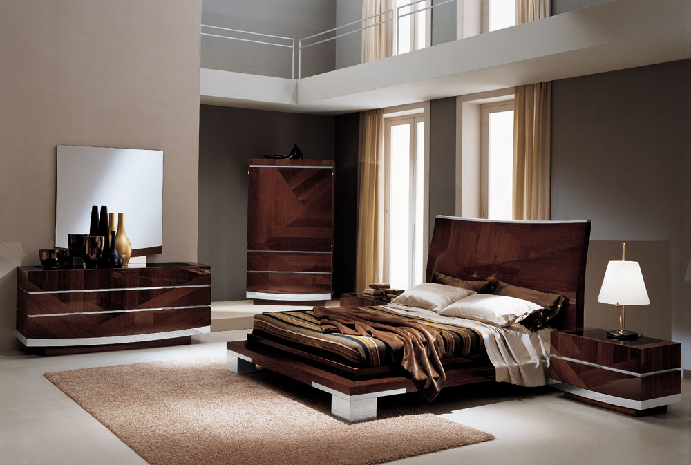 italian wooden bedroom furniture